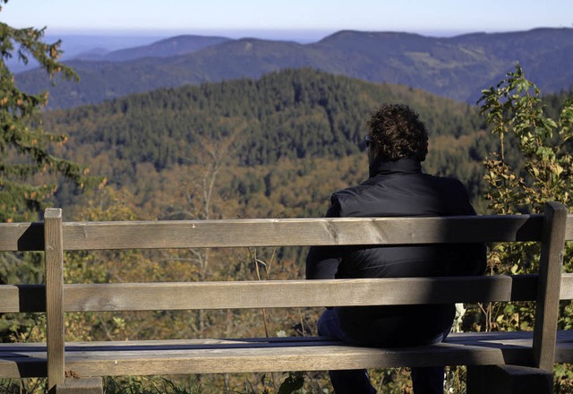 Aussicht vom Kandel, im Sptherbst: Di...lerland hat viel Landschaft zu bieten.  | Foto: Archivfoto: Patrik Mller