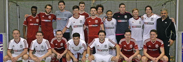 Das  Finale beim traditionellen Hallen...ger FC gegen sein eigenes Frderteam.   | Foto: Frank Kreutner