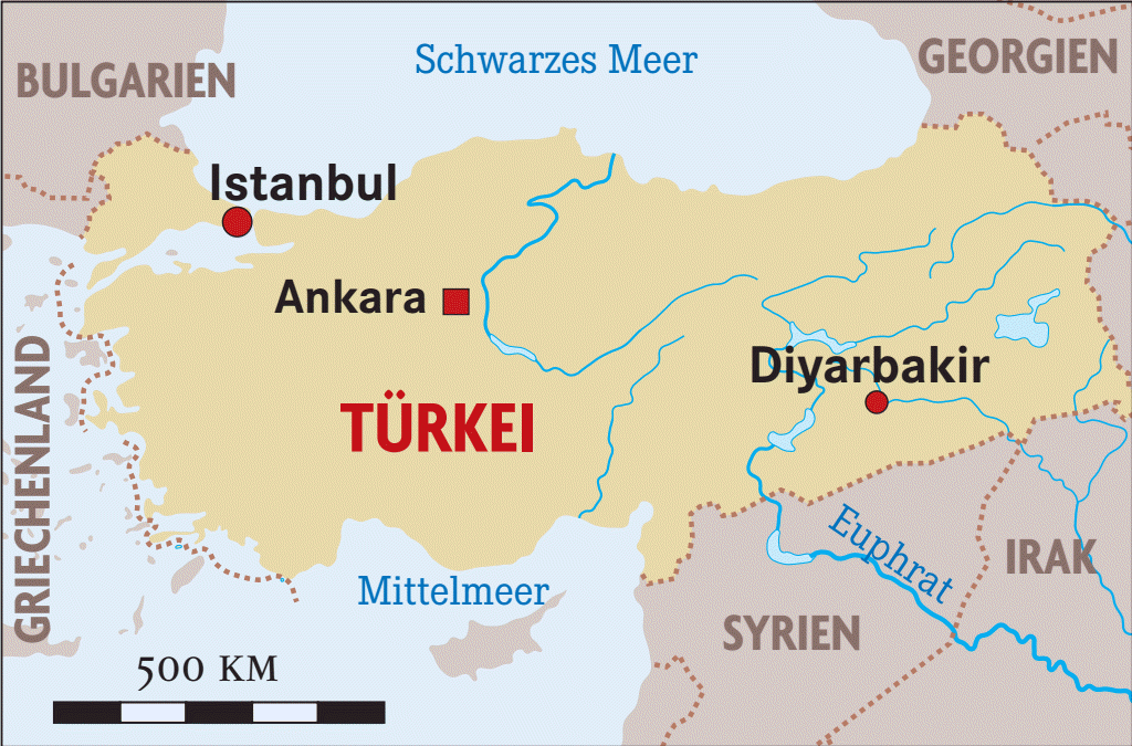 Diyarbakir gleicht einem Trümmerfeld - Ausland - Badische Zeitung