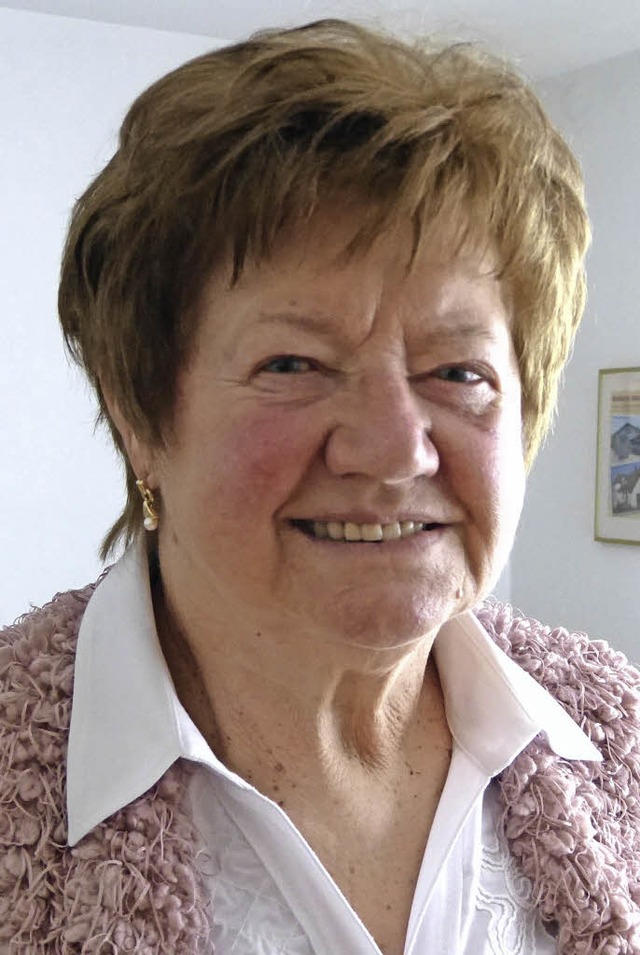 Paula Weiler feierte ihren 80. Geburtstag.  | Foto: Aribert Rssel