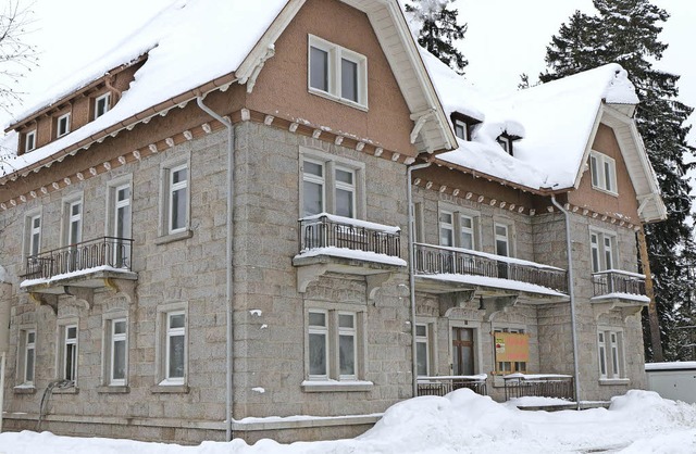 Das Haus Alpenblick in Rothaus wird de...aut. Hier entstehen neue Gstezimmer.   | Foto: W. Dieckmann