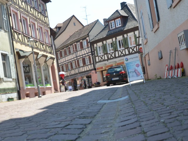 Schn anzusehen ist es ja &#8211; aber...r in der Ettenheimer Altstadt zu laut?  | Foto: Klaus Fischer