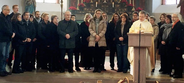 Patrozinium in Bleichheim mit Pfarrer Stefan Meisert.  | Foto: Privat