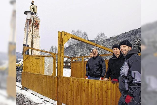 Schuften fr das Groereignis