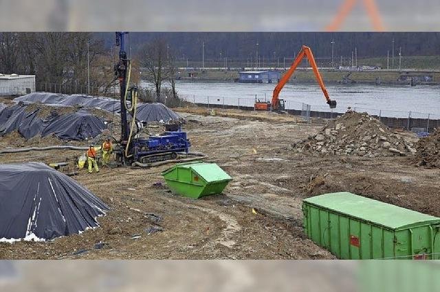 Sanierung der Kesslergrube: Roche lsst Erde wegbringen