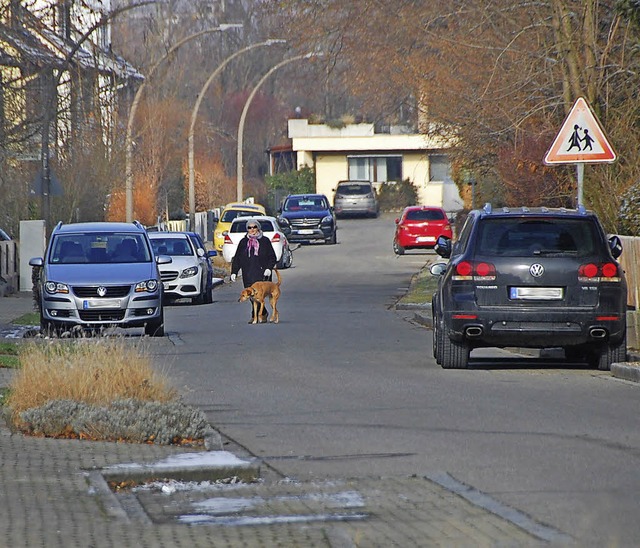 Der Verkehr auf der Otterbachstrae hat  sprbar nachgelassen.   | Foto: Frey