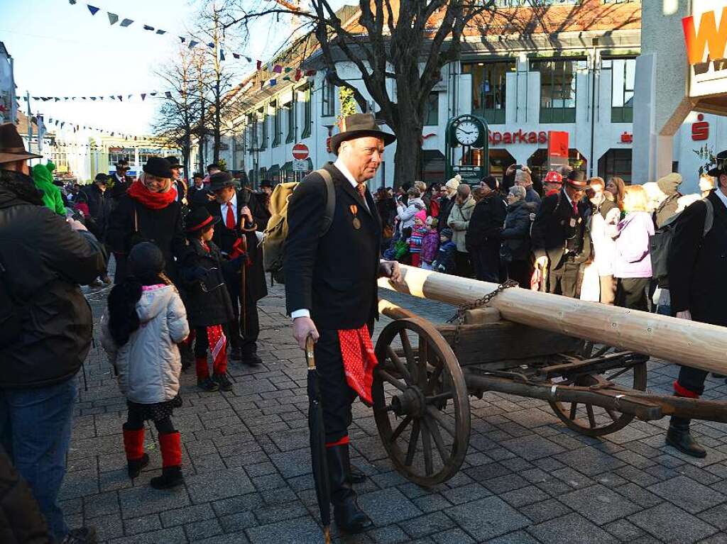 Beim ersten Faien in Bad Sckingen herrschte beste Stimmung.