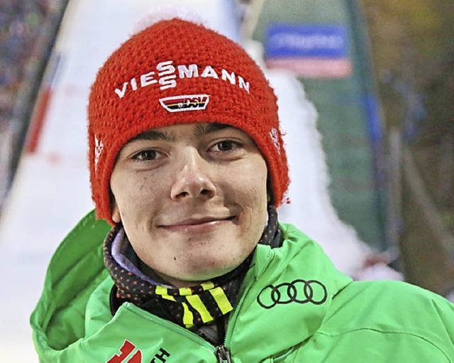 Schwarzwlder Hoffnungstrger: Skispringer David Siegel vom SV Baiersbronn  | Foto: hahne