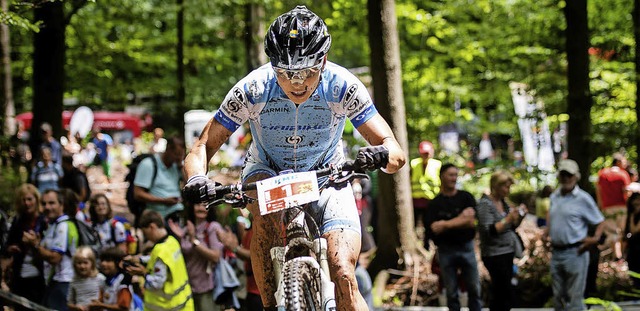 Die Weltklasse der Mountainbiker wird ... Karacho nach Bad Sckingen brettern.   | Foto: Armin Kstenbrck