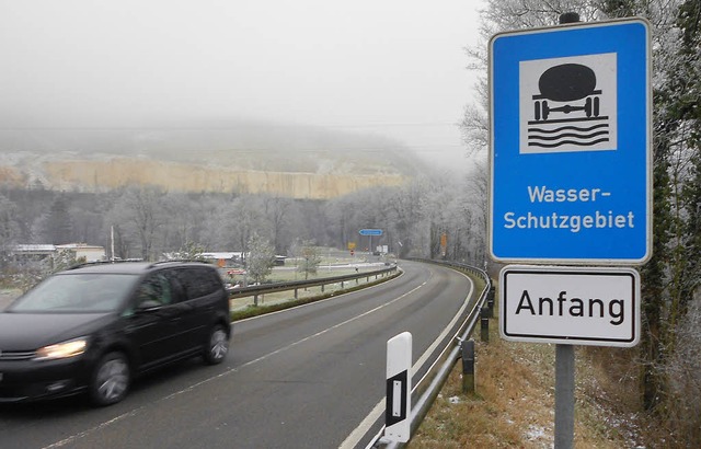 Die Grenzen des Wasserschutzgebiets in...er nderung ist ein  neues Gutachten.   | Foto: Langelott