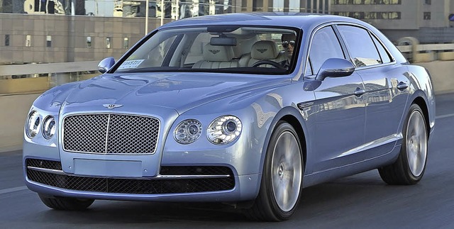 Zweieinhalb Tonnen Luxus: Bentley Flying Spur  | Foto: Werk