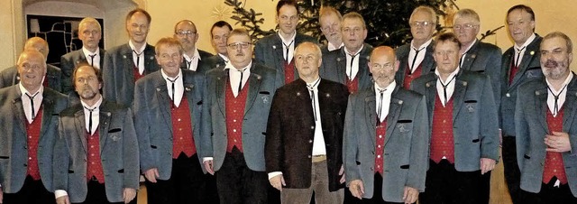 Der Gesangverein Gresgen hatte  48 Anlsse und 38 Proben.   | Foto: Grether