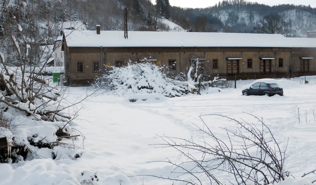 Im Winterschlaf liegt das Zeller Bahna...ierefreien Wohnungen begonnen werden.   | Foto: Baur