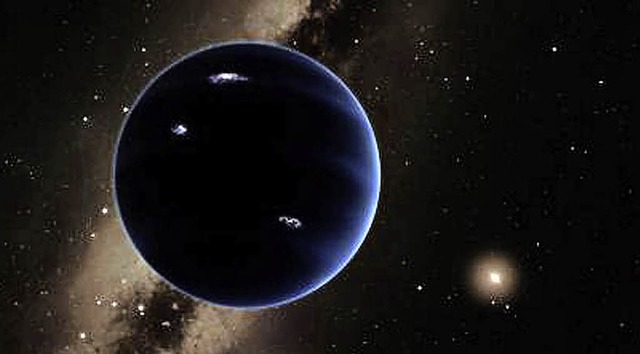 &#8222;Planet Neun&#8220; (knstlerische Wiedergabe)  | Foto: dpa/Catech/R. Hurt (IPAC)