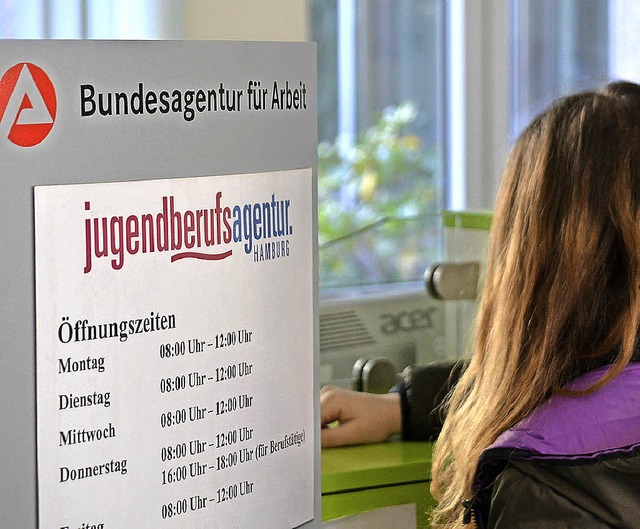 Die Jugendberufsagentur: eine Einrichtung, die sich bewhrt hat.   | Foto: Agentur fr Arbeit Hamburg