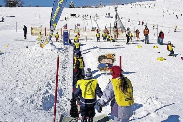 Schneespass mit der Wintersportschule Thoma auf dem Feldberg