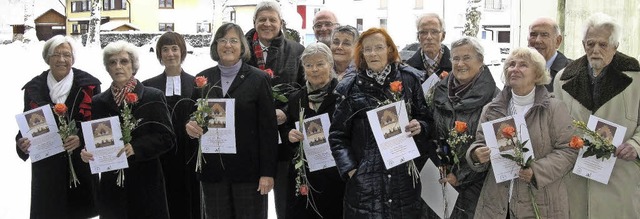 Zum Feiern ihrer Jubelkonfimation traf...eizehn Mnner und Frauen  in Kollnau.   | Foto: zvg