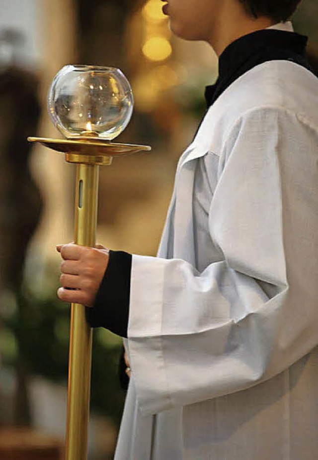 Ministranten spielen  nicht  nur im Gottesdienst eine Rolle.   | Foto: Siegfried Schnepf/fotolia