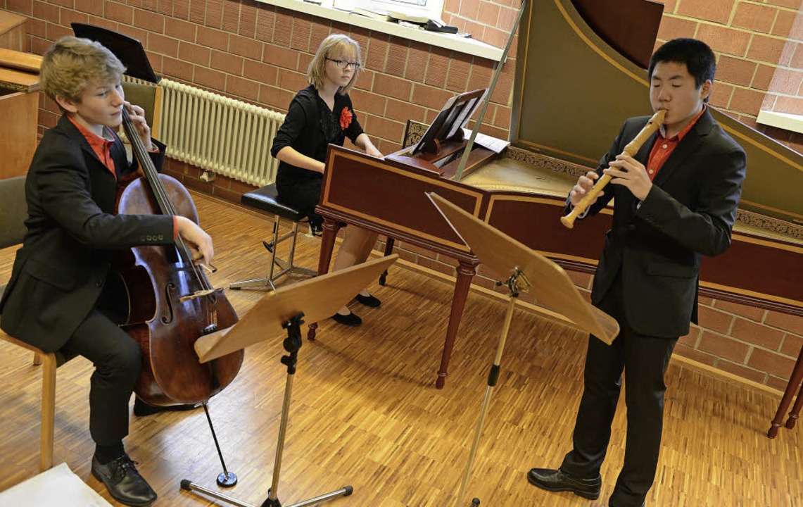 Mit dem ersten Platz beim Regionalwett...b von &#8222;Jugend musiziert&#8220;.   | Foto: Rita Eggstein