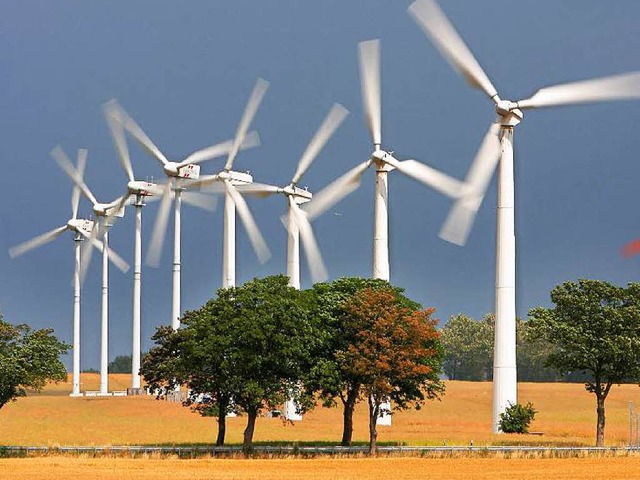 Der Ausbau der Windenergie soll gebremst werden...  | Foto: dpa