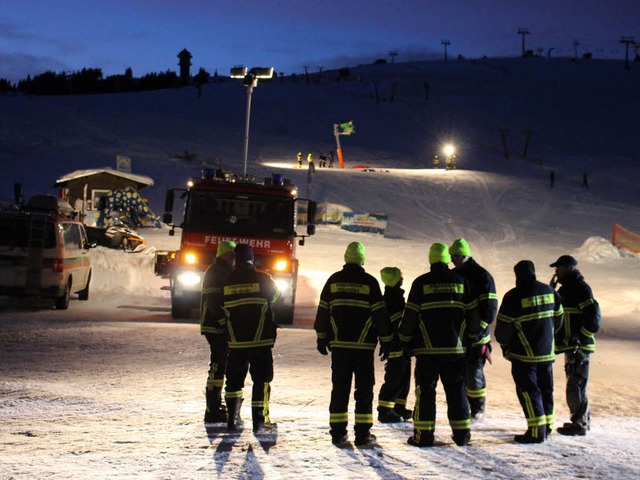 Die Unfallstelle am Sonntagabend.  | Foto: Kamera 24