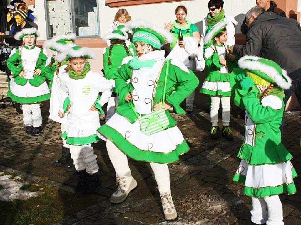 Impressionen vom Narrenbaumstellen in Todtmoos