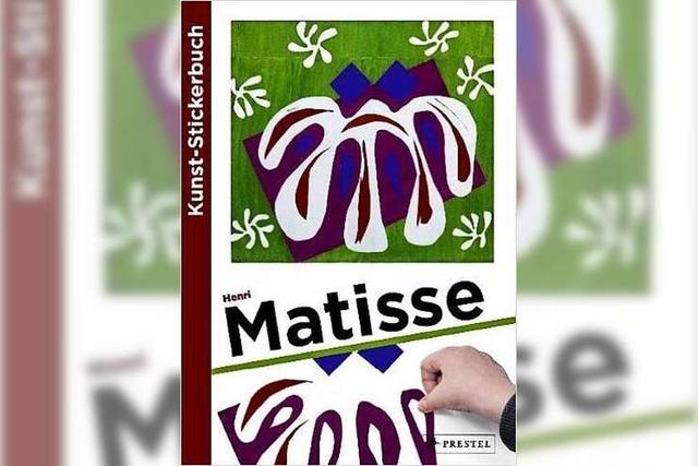 Buchtipp: Kunst-Stickerbuch Henri Matisse