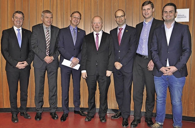 Volker Kieber, Rainer Khlwein,  Frank... Wissler und Adrian Hurrle (von links)  | Foto: privat