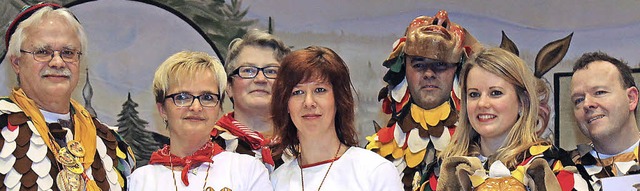 geehrte Mitglieder (von links): Alex Z..., Jasmin Zumkeller und Detlef Bhler.   | Foto: Cornelia Liebwein