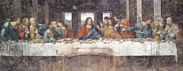 Das letzte Abendmahl von Leonardo da Vinci.   | Foto: BZ