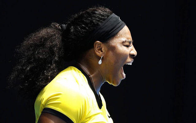 Spielt auch in Melbourne auf einem and...l: Die US-Amerikanerin Serena Williams  | Foto: dpa