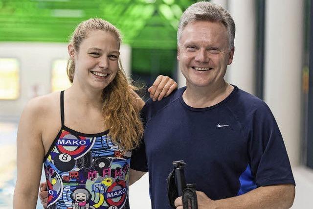 Bernd Pinkes traininert trotz Krankheit Schwimmer fr Olympia