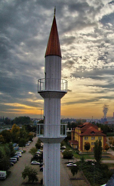 Nicht Istanbul, sondern Kehl: Moschee mit Minarett  | Foto: Oscar