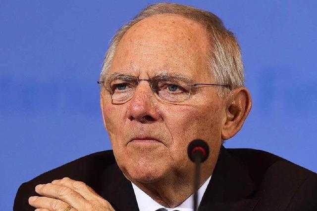 Schäuble: Obergrenze für Flüchtlinge? Eine Scheindebatte