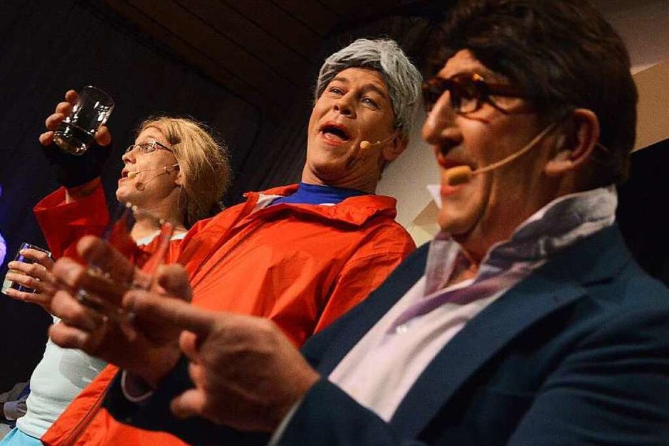 Philipp Buser, Andreas Glattacker und Hansi Gempp aus Diana Stöcker, Thomas Wipf und Donato Accocella (Foto: Barbara Ruda) Philipp Buser, Andreas Glattacker und Hansi Gempp aus Diana Stöcker, Thomas Wipf und Donato Accocella (Foto: Barbara Ruda)