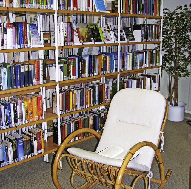 Ein Ort zum Wohlfhle &#8211; die Weiler Stadtbibliothek.   | Foto: ZVG