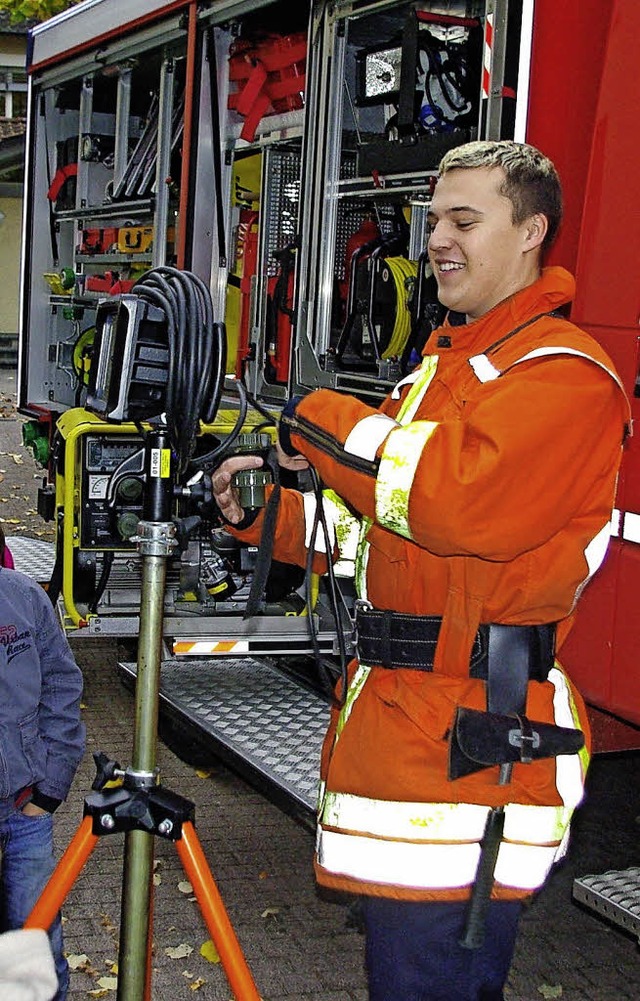 Eigentlich ist fr die Feuerwehr Schw...de bei der Haushaltsberatung deutlich.  | Foto: Reissmann