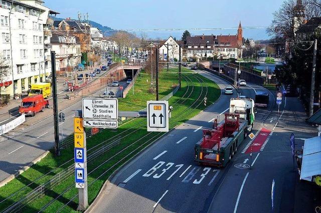 Planer finden oberirdisch neue Wege fr Radler und Fugnger