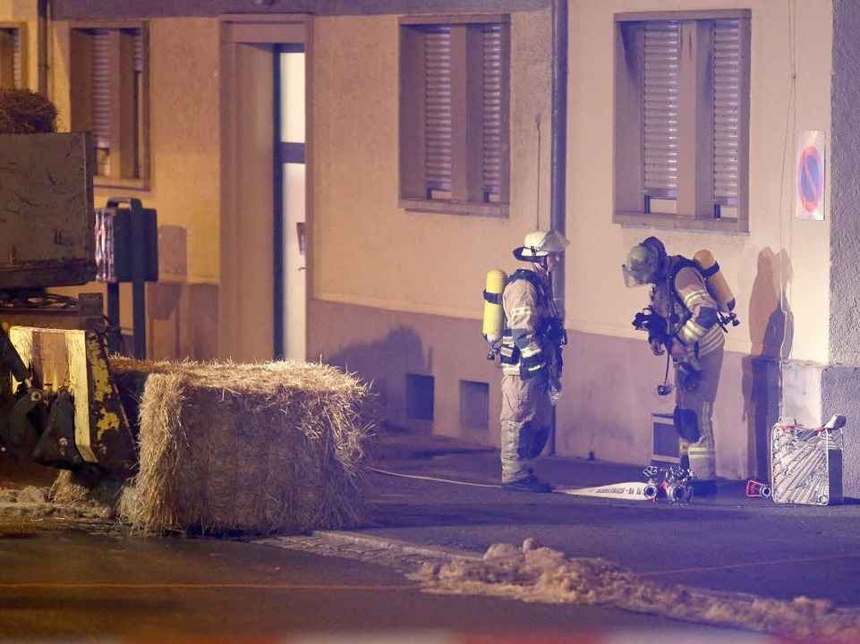 Unbekannte haben eine Handgranate auf ...lingsunterkunft in Villingen geworfen.  | Foto: dpa