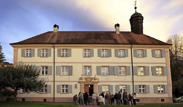 Aus Sicht von Bruno Thost bietet das Schlssle eine schne Theaterkulisse.  | Foto: Christoph Breithaupt