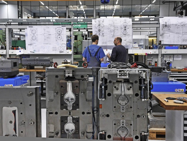 Hochkomplexe Werkzeuge werden im neuen...erfahren zur Herstellung von Brausen.   | Foto: Helmut Seller