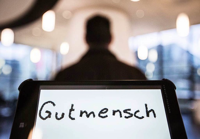 &#8222;Gutmensch&#8220; ist zum Unwort des Jahres 2015 gewlt worden.   | Foto: dpa