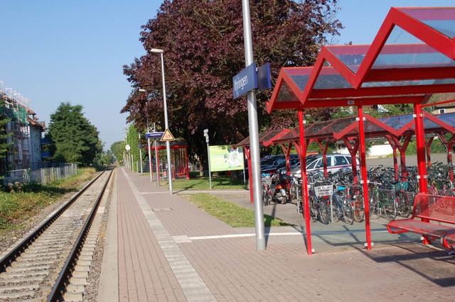 Der Bahnhof in Ihringen. Hier hat sich die Tat abgespielt. (Archivbild)  | Foto: Agnes Pohrt
