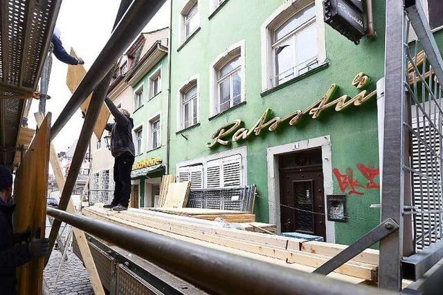 Das Ratsstüble in Freiburg darf abgerissen werden