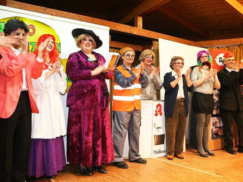 Hoch her ging’s bei der Grwihler Frauenfasnacht.