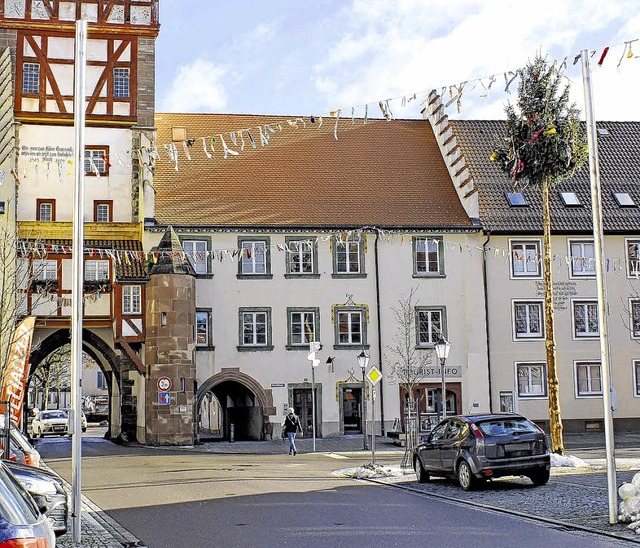 Einer der Schwerpunkte im Brunlinger ...ierung der Kaplanei in der Kernstadt.   | Foto: Dagobert Maier