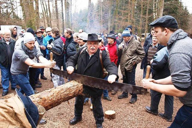 Groe Gaudi in Hauingens Wald