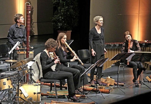Flautando Kln und Thorsten Mller in der Oberrheinhalle  | Foto: Peter  Heck