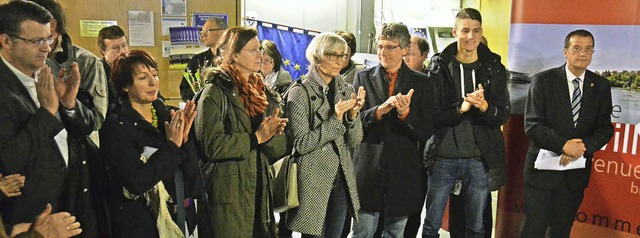 Viele Brger und Kommunalpolitiker ver...sgang des Brgerentscheids im Rathaus.  | Foto: Ingrid Bhm-Jacob