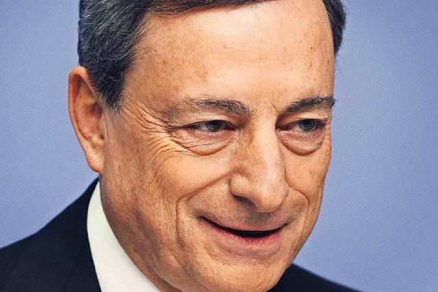 Draghi hilft dem deutschen Staat beim Sparen